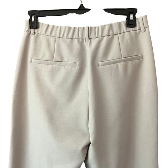 Abercrombie & Fitch Sloane Tailored Straight Pant Light Taupe - Picture 6 of 8